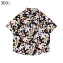 アロハシャツ 前開き メンズ ビーチシャツ 半袖 夏用 柄シャツ ビックシルエット 日焼け止め 吸汗透湿 UVカット ボタンダウン 薄い 軽い かっこいい リゾ...