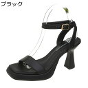 厚底サンダル マット 簡約 フランス風 アンクルストラップ 夏 サンダル レディース キャバサンダル ハイヒール スクエアトゥ チャンキーヒール 上品 披露宴 ...