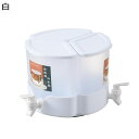 ドリンクディスペンサー ドリンクサーバー 360°自由回転 5.2L大容量 ピッチャー 貯蔵タンク 冷水筒 麦茶ポット 耐熱耐冷 三つ蛇口付き 広口 ウォーターポット ビール ジュース 飲料収納瓶 飲食店 バー