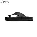 牛革 スリッパ トングサンダル メンズ 革サンダル ルームシューズ 厚底 レザー 外履き サマー 鼻緒付き 日常 無地 静音 軽量 軽い 縮まない 涼しい コン...