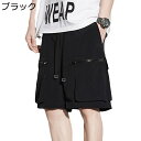 カーゴパンツ メンズ ショットパンツ ドライ 5分丈 ミリタリーショーツ 夏 M-5XL アウトドア ハーフ カジュアル アメカジ 短パン 吸汗速乾 発汗性 ゆったり 柔らかい 作業着 蒸れにくい 登山