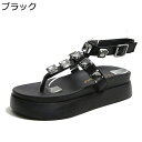 リラックスサンダル トングサンダル レディース 厚底 軽い 歩きやすい 美脚 ストレッチ オープントゥ やわらか 身長アップ ボヘミア 定番 ビーチ ウォーキング おしゃれ カジュアル 夏用