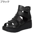リラックスサンダル サンダル レディース 厚底 安定感 通気性 ウェッジソール 軽い 美脚 ストレッチ オープントゥ やわらか カジュアル 身長アップ ビーチ ウォーキング オシャレ シンプル 夏用