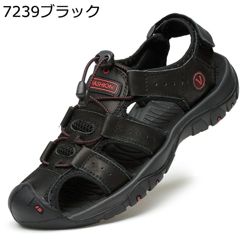 大きいサイズ スポーツサンダル ビーチサンダル 水陸両用 メンズ コンフォート 夏用 つま先保護 防滑 通気性 消臭 歩きやすい ウォーターシューズ 父へ 彼氏 屋外 外履き 室内 旅行 カジュアル