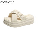 リラックスサンダル レディース サンダル 安定感 通気性 美脚 シンプル 厚底 高反発 オープントゥ 静音 身長アップ 外履き 旅行 休暇 海辺 オシャレ 散歩 カジュアル 夏用 耐久性
