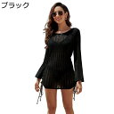 ブラウス 水着カバー 透かし編み レディース 女性らしい テーラード セクシー ビーチウエア UV カット 接触冷感 透け感 着痩せ 軽量 エレガント 旅行 きれいめ 通勤 薄手 カジュアル 夏