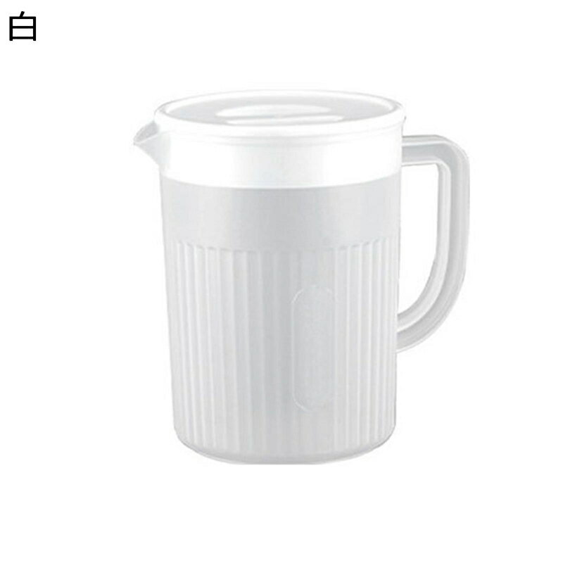 麦茶ポット L 冷蔵庫ポット 冷水筒 2.5L大容量 ウォーターピッチャー 耐熱 耐冷 広口デザイン 熱湯可 透明 蓋付き 目詰まり防止 麦茶 紅茶 ジャグ 水差し ドリンクタンク 家庭用 レストラン 店舗用