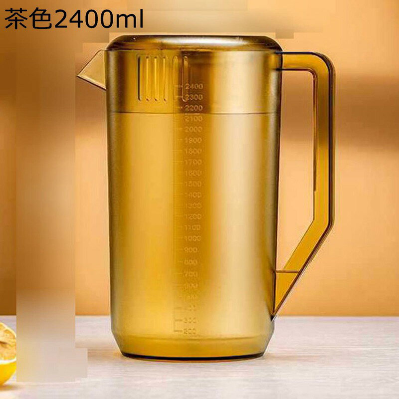 冷蔵庫ポット ドリンクピッチャー ウォータータンク 5L大容量 麦茶ポット 広口設計 クリア 冷水筒 目詰まり防止 蓋付き 耐熱耐冷 割れにくい 軽量 水差し 使いやすい 紅茶 コーヒー 寝室用 ギフト