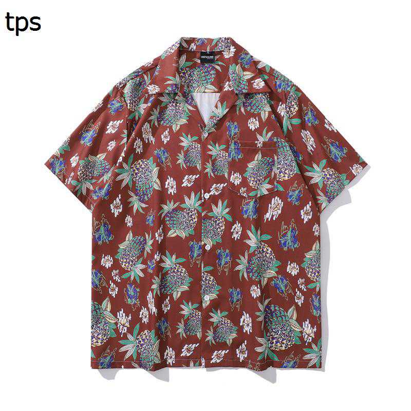 アロハシャツ レトロ 花柄 半袖シャツ メンズ カジュアル 開襟 軽い 柔らかい 体型カバー ルーズ ALOHA..