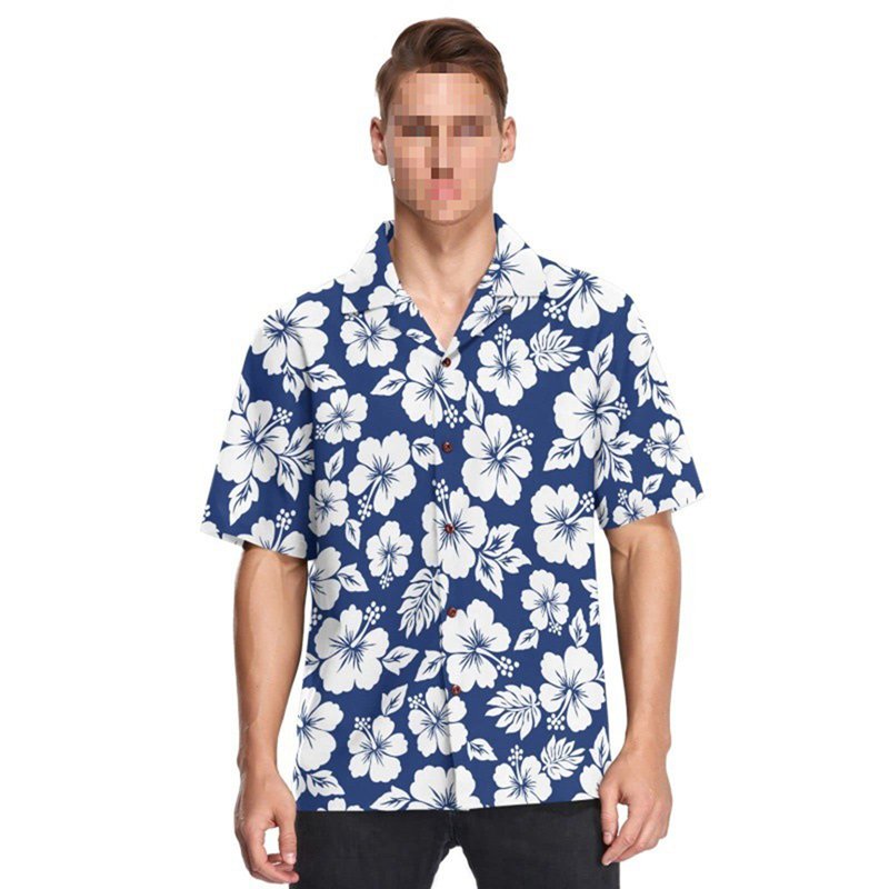 花柄 半袖シャツ アロハシャツ メンズ 肌着 前開き ボタンダウン UVカット 薄手 ゆるい ストリート系 トロピカル ビーチ風 汗染み防止 祭り 吸汗 防皺 大人 紳士用 日焼け止め UVカット