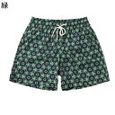 サーフパンツ 短パン メンズ 海水ショーツ 水着 ビーチウェア アロハ風 総柄 半ズボン スイムウェア 通気 速乾 水陸両用 ショートパンツ ウエストゴム カジュアル アウトドア 旅行 温泉 春夏