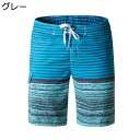 サーフパンツ 短パン メンズ 水着 パッチワーク ビーチウェア 海水ショーツ インナー付き 半ズボン ショートパンツ 通気 速乾 水陸両用 スポーツショーツ ウエストゴム紐 部屋着 砂浜 プール 夏