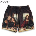 サーフパンツ 短パン メンズ 海水ショーツ 名画 ヴィンテージ 水着 ビーチウェア 多色 スイムウェア 半ズボン 通気 速乾 水陸両用 ショートパンツ ウエスト調節可能 部屋着 砂浜 プール 春夏用