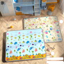 キッズカーペット プレイマット 子供用カーペット 敷物 夏用 ホットカーペット対応 遮音 転倒防止 防湿 床保護 北欧風 女の子 男の子 子ども部屋 ベビー 幼稚園 冷房対策 洗濯機で洗える