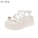 レディース トングサンダル 厚底 ストラップ ローマサンダル クッション コンフォート 歩きやすい 夏用 蒸れない 婦人靴 スリッポン 旅行 ビーチ 通勤 アウトドア