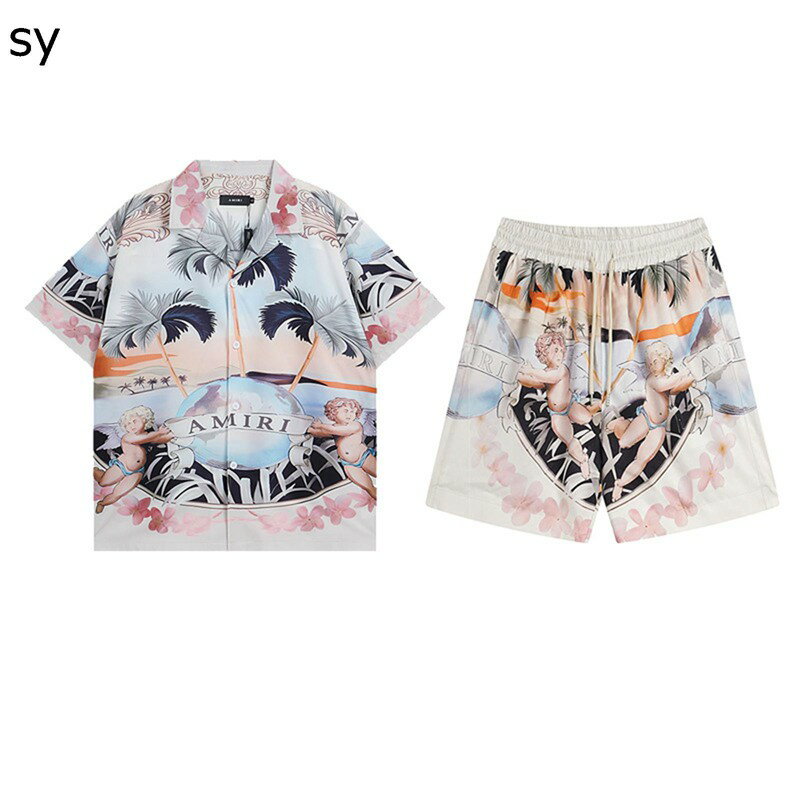 楽天アベブッパンアロハシャツ 総柄 プリント 半袖シャツ 3Dプリント デジタル メンズ 肌着 オープンカラー 速乾 透湿 ゆったり モード系 ALOHA リゾート パーティー イベント サラサラ オラオラ系 重ね着