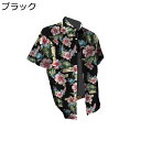 ビーチシャツ メンズ 半袖 ハワイアンシャツ 夏服 大きいサイズ レギュラーフィット ポケット付き オールシーズン 快適 通気 軽量 UV対策 お祭り 海水浴 ビーチ ストリート 上着 普段着 バカンス トラベル