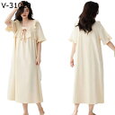 ワンピース パジャマ 半袖 夏 4XL レディース ナイトウェア パイピング 大きいサイズ 部屋着 寝巻き スクエアネック ネグリジェ かわいい ゆったり 体型...