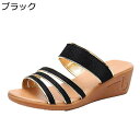 厚底サンダル レディース サンダル 安定感 通気性 美脚 厚底 グリッター ウェッジソール オープントゥ 抗菌防臭 身長アップ 外履き 旅行 休暇 海辺 おしゃ...