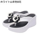 厚底サンダル レディース トングサンダル 軽い 歩きやすい ウェッジソール 美脚 厚底 ストレッチ リゾート プール 海辺 静音 身長アップ 外履き 休暇 ファ...