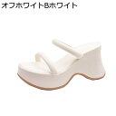 厚底サンダル サンダル レディース 厚底 安定感 通気性 美脚 ウェッジソール オープントゥ 静音 身長アップ 快適 長時間履き コンフォート 外履き 旅行 休暇 海辺 散歩 御洒落 カジュアル 夏用