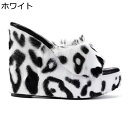 ミュールサンダル レディース サンダル ウェッジソール 安定感 通気性 美脚 厚底 ギフト 結婚式 オープントゥ やわらか ファッション 身長アップ 外履き 旅...