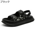 サンダル ドライバーサンダル メンズ ビーサン 吸汗防臭 ストリート 身長アップ 蒸れない 通気性 コンフォート ビーチ 耐久性 着脱簡単 柔軟 速乾 防滑 夏 カジュアルシューズ スリッポン