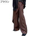 メンズ サルエルパンツ 袴パンツ クール系 ゆったり レイヤード ガチョウパン ワイドボトムズ ダレパン ロング 原宿系 ダーク 春夏秋着 裾広がり アラジン ...