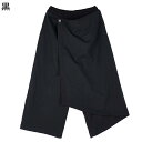 変形パンツ メンズ サルエルパンツ レイヤード ワイドボトムズ 変形 原宿 リラックス 7分丈 春夏秋用 ダーク系 シンプル 機能性 ガチョウぱんつ 着回しやすい シンプル 個性的 アジアン 日系