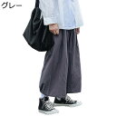メンズ ガチョウパンツ サルエルパンツ 日系 ビッグシルエット 男女兼用 2way ワイドボトムズ 重厚感 9分丈 ダーク 春夏秋着 ストレート アラジン モノトーン ゆるパン 無地 ダンス服 丈夫 長持ち