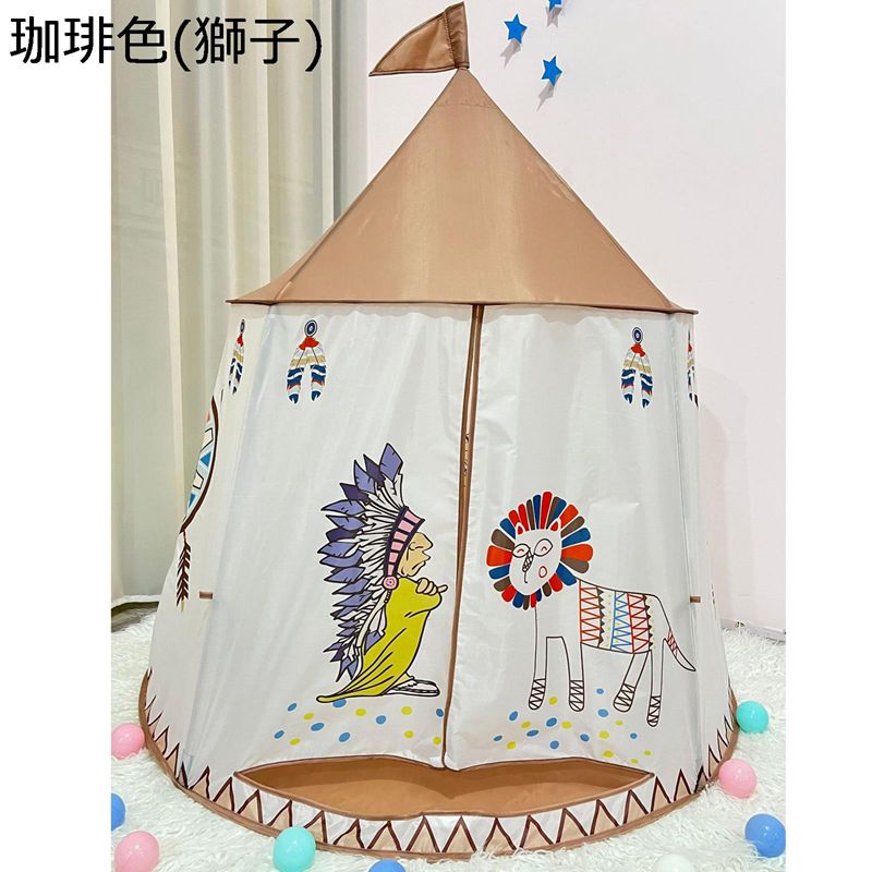 キッズテント 室内遊具 子供用ティピーテント 通気性 秘密基地 折りたたみ 可愛い 遊び おもちゃ キッズハウス ストレス解消 プリンセス 知育玩具 誕生日 クリスマス プレゼント