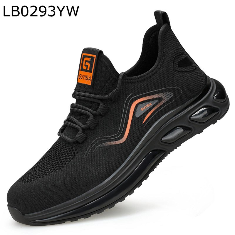 安全靴 スニーカー 作業靴 メンズ 鋼先芯 防刺 釘踏み抜き防止 防滑 耐摩耗 クッション性 セーフティシ..