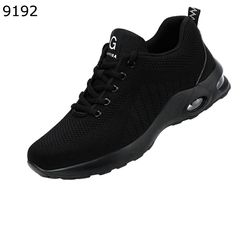 安全靴 セーフティシューズ 軽量 ワークシューズ メンズ 鋼先芯 男女兼用 大きいサイズ 衝撃吸収 レー..