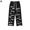 ワイドパンツ メンズ レディース 英字柄 アクティブパンツ チノパン ウエストゴム調整可能 ロングズボン リラックス 春夏秋 薄手 着心地いい 大きいサイズ スポーツ 韓国風 外出 カジュアル