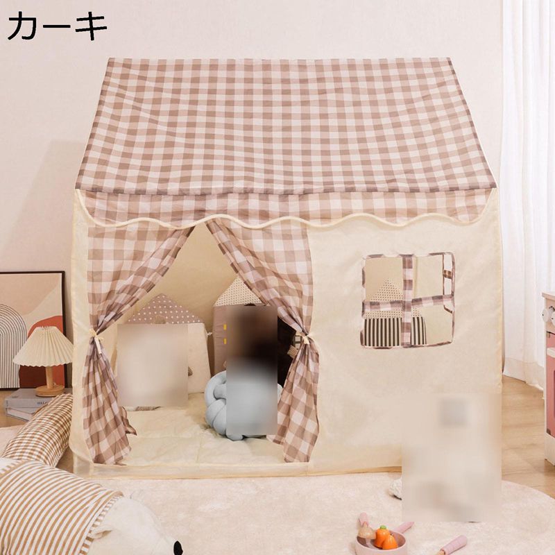 キッズテント 子供用テント キッズ プリンセス 室内遊具 秘密基地 キッズプレイテント 簡単組み立て キッズスペース 玩具収納 おもちゃ 女の子 男の子 お誕生日&クリスマスプレゼント インドア