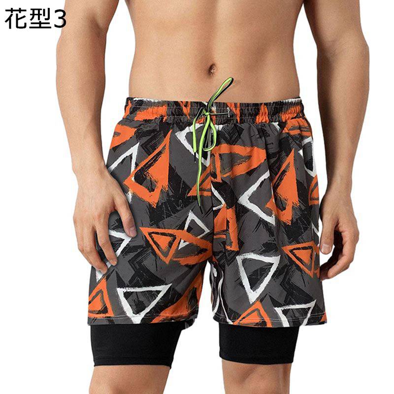 メンズ 水着 海水パンツ サーフパンツ ショーツ Swimwear スポーツ ビーチ 夏 おしゃれ 海水浴 競泳用 ランニング 水陸両用 ジム フィットネス 吸...