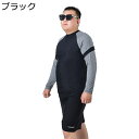 水着 メンズ スイムウェア 長袖 スポーティー水着 日焼け対策 夏服 Swimwear プール プレゼント 海水浴 競泳用 ランニング 夏旅行 スポーツウェア 乾抗菌 通気性 吸汗 運動