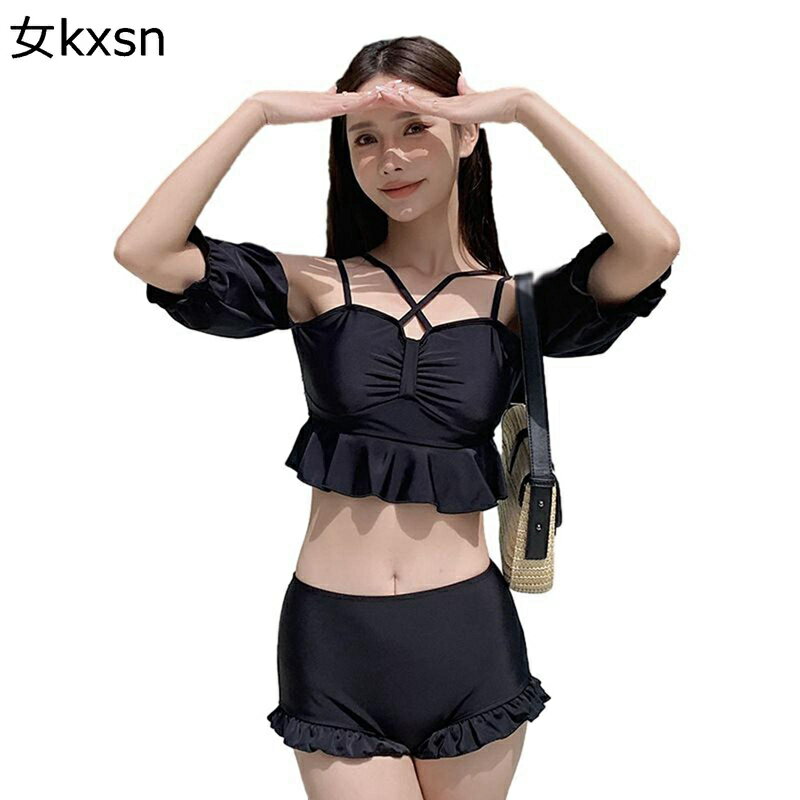 ペアルック カップル ご夫婦 水着 タンキニ メンズ 水陸両用 速乾 通気 体型カバー サーフパンツ ボート スイミング リゾート 海水浴 水泳 新婚旅行 温泉...