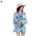水着 ご夫婦 ペアルック サウナ水着 タンキニ ショーツ レディース ハネムーン ボート ビーチ プール用 リゾート 長袖 海水浴 快適 通気性 スイミング 水陸両用 お洒落 大人 可愛い 派手