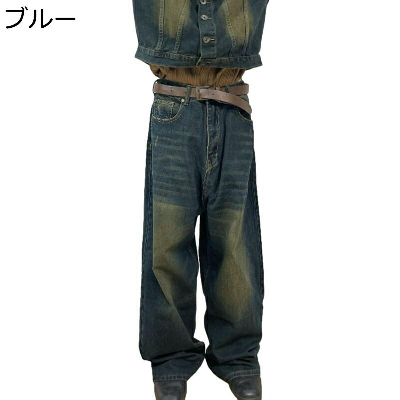 　　　 ◆◇◆人気の秘密◆◇◆ ?S：推薦身長(cm)155-162　推薦体重(kg)　40-50 ?M：推薦身長(cm)160-167　推薦体重(kg)　42-52 ?L：推薦身長(cm)165-175　推薦体重(kg)　52-60 ?XL：推薦身長(cm)170-180　推薦体重(kg)　60-70 ?2XL：推薦身長(cm)175-180　推薦体重(kg)　70-80 ?3XL：推薦身長(cm)175-185　推薦体重(kg)　80-90 【快適】上質なデニム生地を使用することで普段着をさりげなく格上げする、男のカッコよさを最大限に引き出します。それを履いてみて、ダブダブデザインにハマる。 【ヴィンテージ加工】ヴィンテージ加工により長年穿きこんだ風合いの仕上がリます。シンプルなディティールでどんなテイストにもしっくりハマるワイドパンツ。 【ルーズ感たっぷり】ゆったりとしたストレートのジーンズイメージを残しつつも、シルエットはキレイなままスタイリッシュに仕上げました。流行りのポ イントを押さえておくだけでオシャレな自分を演出することができます。 【ロングシーズン】春夏秋ロングシーズンに大活躍し、ルームウェア、レジャー、ストリートモードなどのリラックスシーンにも最適なアイテムです。 　　　◆◇◆注意事項◆◇◆ご覧のモニターの環境、撮影環境により実物と色味が異なって見える場合がございます。湿った状態で他のものと擦り合わせると色が移る恐れがあります。濃色品の洗濯時は、白色、淡色と分けて洗ってください。説明 ?ご愛顧いただきありがとうございます? うちの商品をご覧になる際に、以下のことをご説明させていただきます！? 「商品特徴」 ●肌触りが優しく通気性もよく、汗をかいても蒸れ感がなく着心地とてもいいです。 ●シンプルなデザインで普段着として毎日使うこともできる上に、適度なゆとりもあるため部屋着としてもおすすめな一着です。 ●しゃがんだ際に突っ張ることもなくストレスフリーな履き心地になっています。 「商品について」 ●商品画像と実際の色は、お使いのモニター等により若干異なる場合がございます。 ●採寸方法により1〜3センチの誤差が出る場合がございます。何か不明点がありましたら、ご遠慮なくお問い合わせください。 「検索キーワード」 チノパンツ デニムパンツ サルエルパンツ ルームウェア メンズ ズボン ロングパンツ ガチョウパンツ 調整紐 ポケット付き カジュアル おしゃれ ゆったり オシャレ カーゴパンツ 通気性 快適 柔らかい 軽い 軽量 薄い 薄手 多機能 着回し力 窮屈感のない ゆったり 肌触りいい 大きいサイズ マルチポケット おしゃれ 調整紐 ウェストゴム調節 ゴム紐付き 毛玉しない 前開きジッパー チャック ハイキング 学園祭 ダンス 登山 運動 遠出 派手 シンプル お洒落 トレンド感 個性的