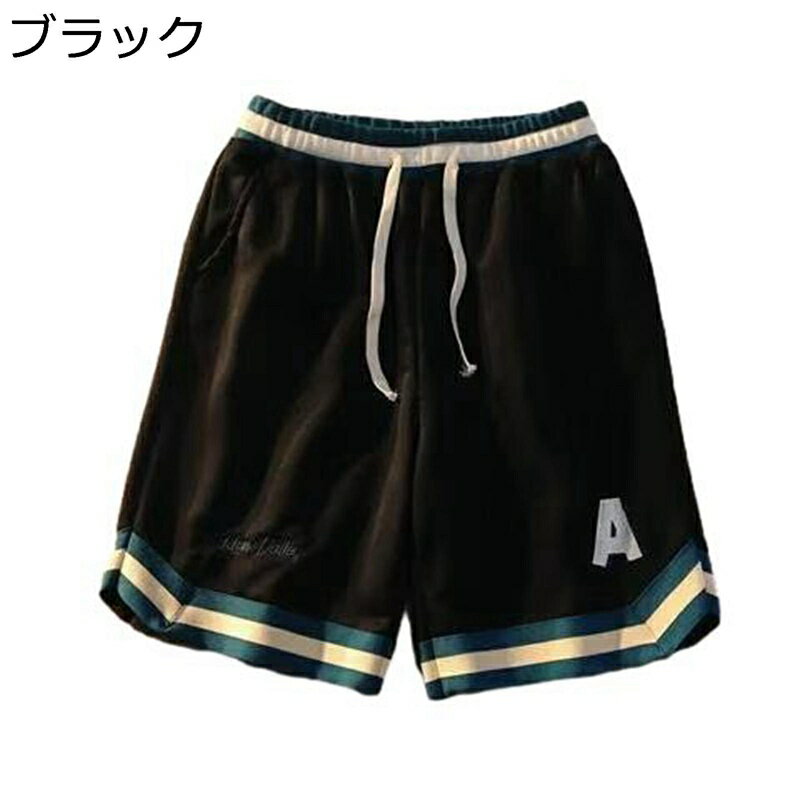 ショートパンツ ハーフパンツ 英語柄 短パン メンズ 5分丈 半ズボン 春夏 トレーニング スポーツウェア..