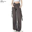 デニムパンツ レディース 長ズボン カーゴパンツ ストレート 美脚効果 ジーパン ジーンズ Gパン 春秋 カジュアル ゆったり 軽量 柔らかい 快適 春夏秋 プ...