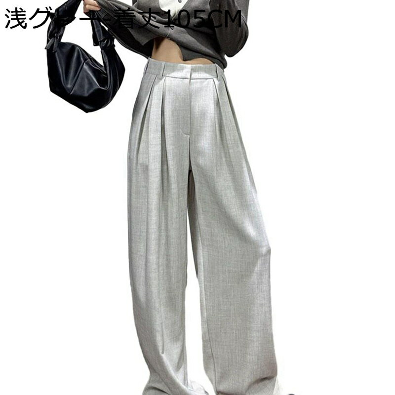 ガウチョパンツ レディース ワイドパンツ 綿麻 涼しい スラックス タック入れ ボトムス お腹スッキリ ゆったり 脚長 細見え 薄い ビジネス お出掛け 日常 カジュアル 夏用
