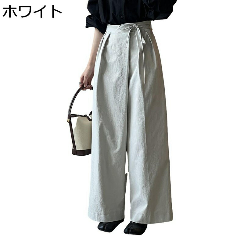 ロングパンツ レディース ワイドパンツ 接触冷感 無地 ストレートパンツ ハイウェスト ボトムス 大きいサイズ ゆったり マキシ 脚長 薄い 普段着 オフィス 通勤通学 夏秋