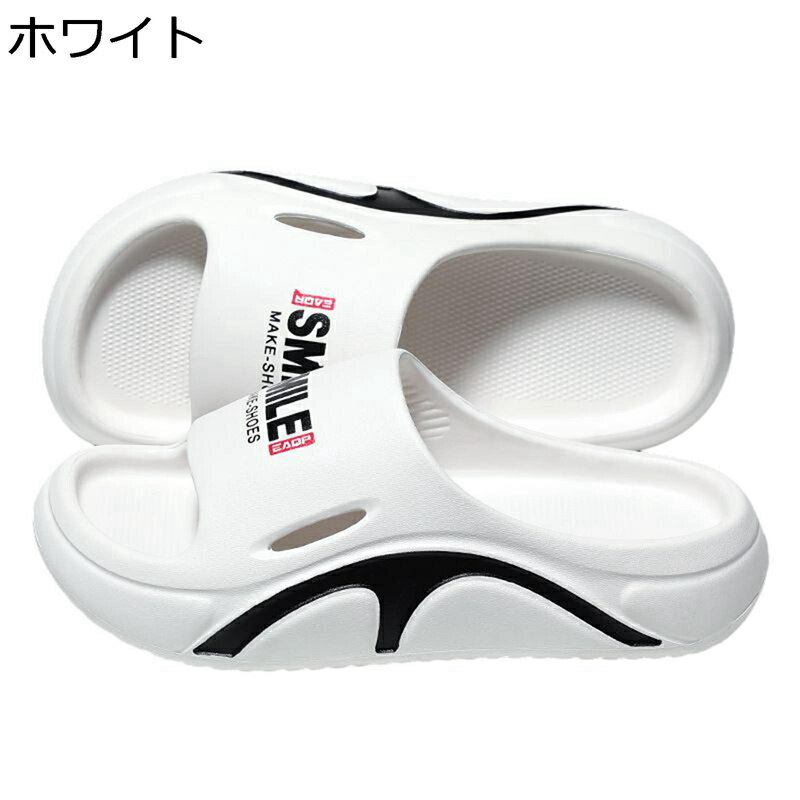 スライドスニーカー ビーチサンダル メンズ EVA厚底 身長アップ 滑り止め 夏用 シューズ アーチサポート 超軽量 通気性 ストリート 日常 蒸れない 速乾 お手入れ簡単 足痛くない