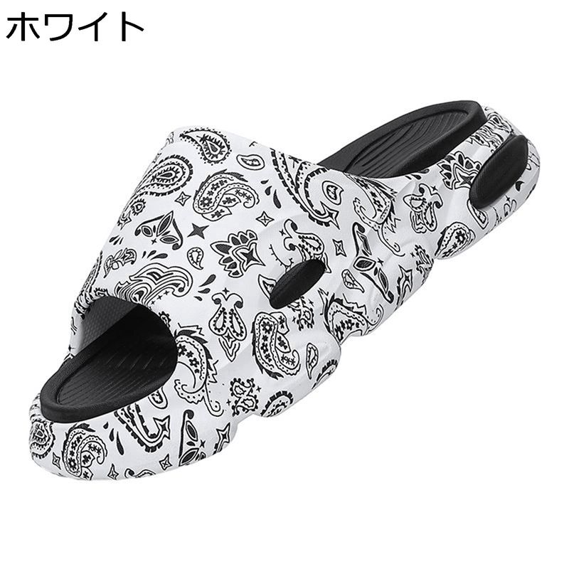 スライドサンダル ビーチサンダル ルームシューズ メンズ EVA厚底 身長アップ 抗菌防臭 ウォーキング ..