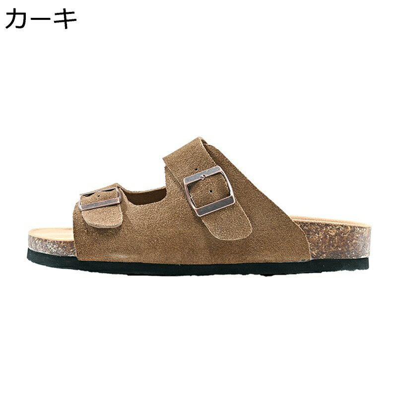コルクサンダル スポーツサンダル シューズ ユニセックス 夏 蒸れない アウトドア コンフォート 外履き..