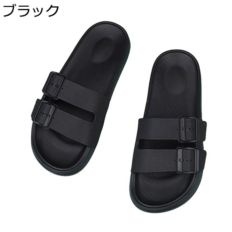 スライドスニーカー ビーチサンダル ユニセックス EVA 滑り止め 夏用 シューズ アーチサポート 超軽量 ..