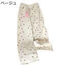 デニムパンツ チノパンツ 熊柄プリント レディースボトムズ かわいい 総柄 ジーパン カジュアル ジーンズ ルーズシルエット オシャレ シンプル 春夏秋用 肌触りいい モード系 甘めのコーデ