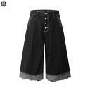レディース デニムパンツ ジーパン 7分丈 ワイドシルエット ジーンズ バギーパンツ カジュアル シンプル アメリカ風 ヴィンテージ ファッション 着痩せ 形態安定 四季 カジュアル 通学 春秋 ユニセックス